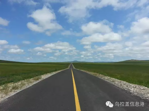 【乌拉盖】乌拉盖草原公路之天边草原美景！